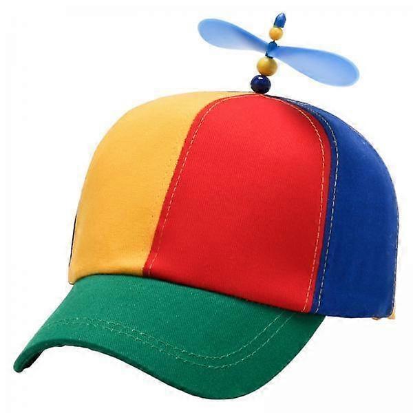 2X Funny Adjustable Size with Propeller On Top for