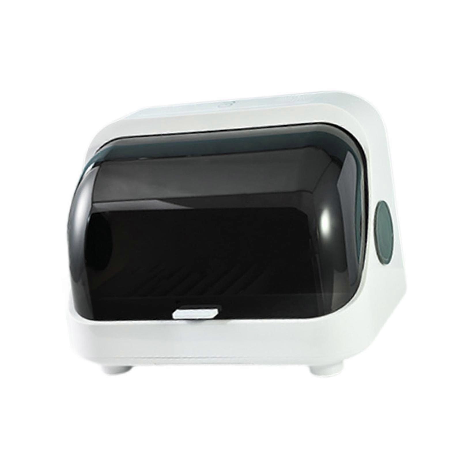 Dish Drying Rack with Cover Removable Drainboard Kitchen Plate Cup Tray