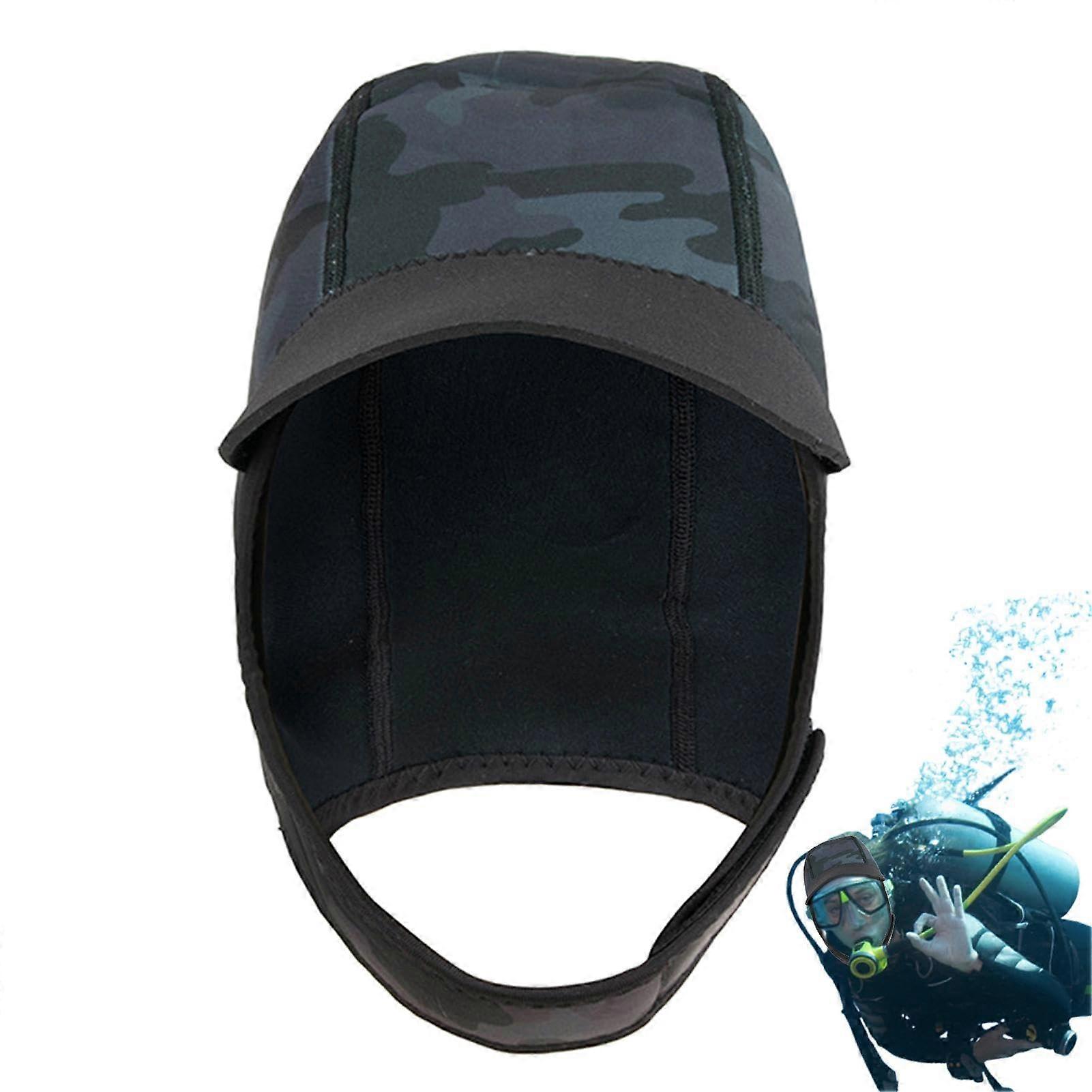 ThermoSurfhaube Thermal surf hood 2 mm stretchable diving cap