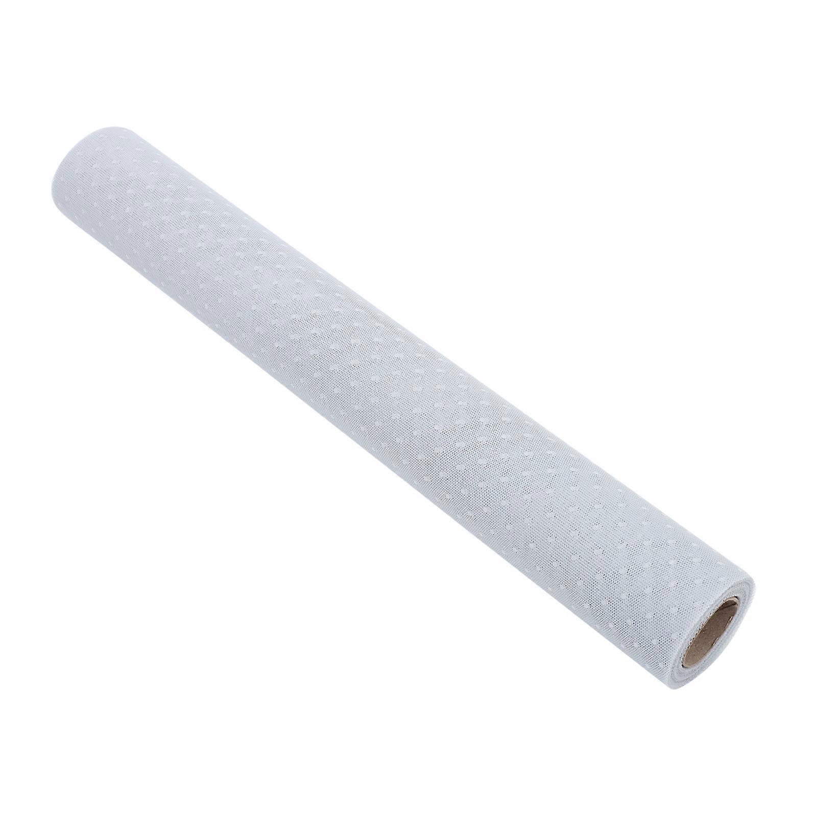 Floral Packaging Gauze Mesh Style Flower Wrapping Supplies Various Festivals Sky Grey 0.01X50X900CM 1 Roll