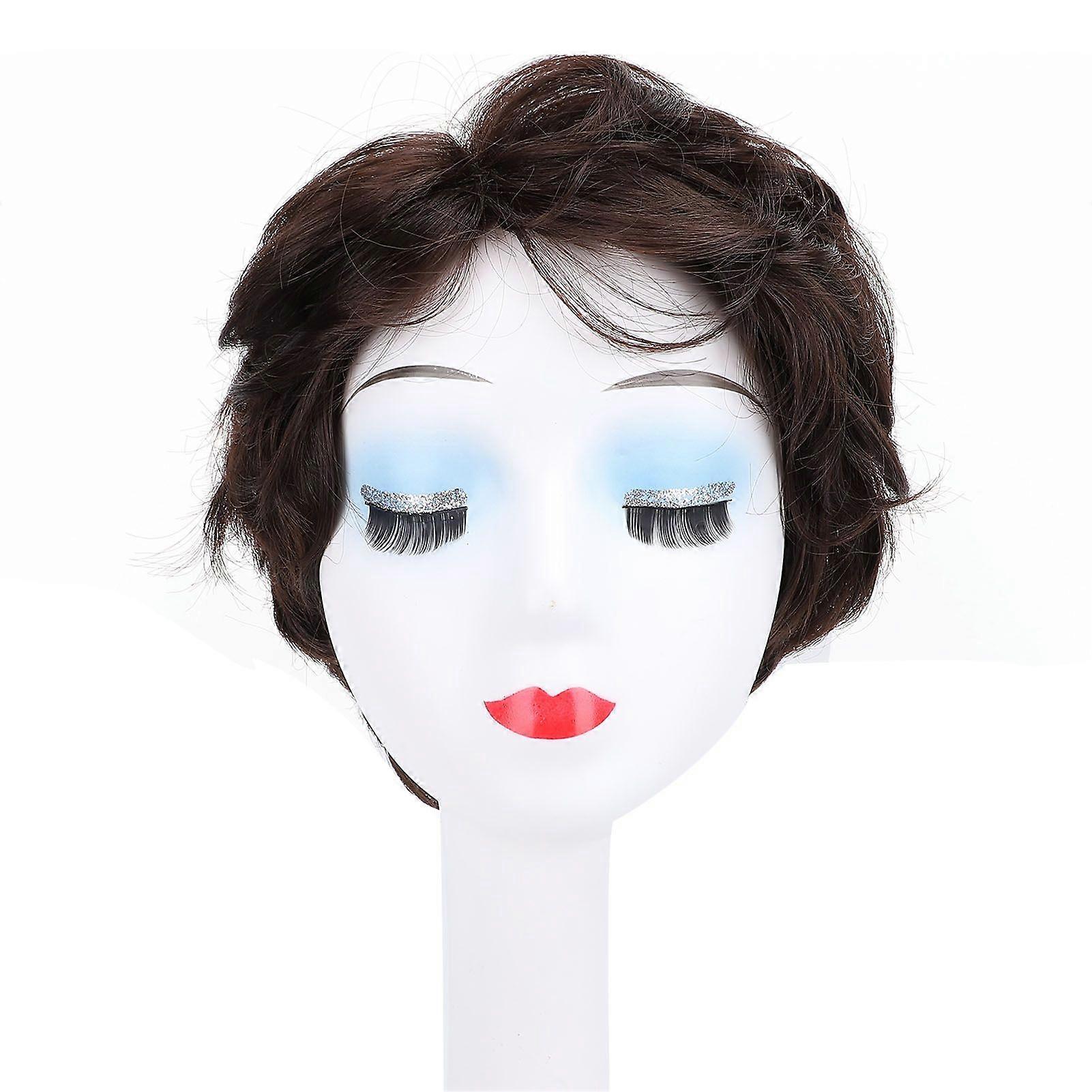 2025 Latest Model Men Wig Heat Resistant Breathable Lining Secure Fixation Syn...