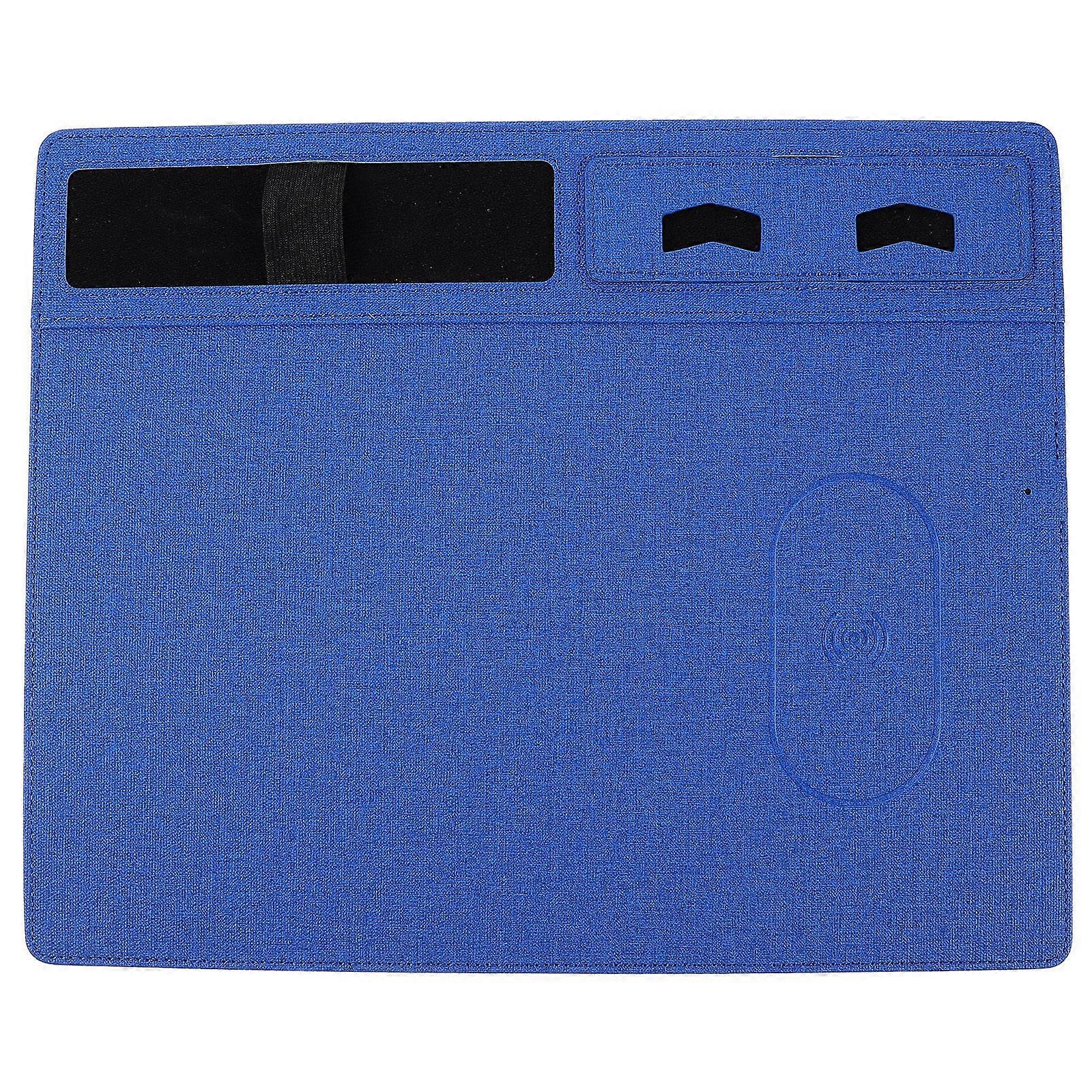 Gaming Mousepad Grey PU with Anti-Splashing Protection for Computer Use