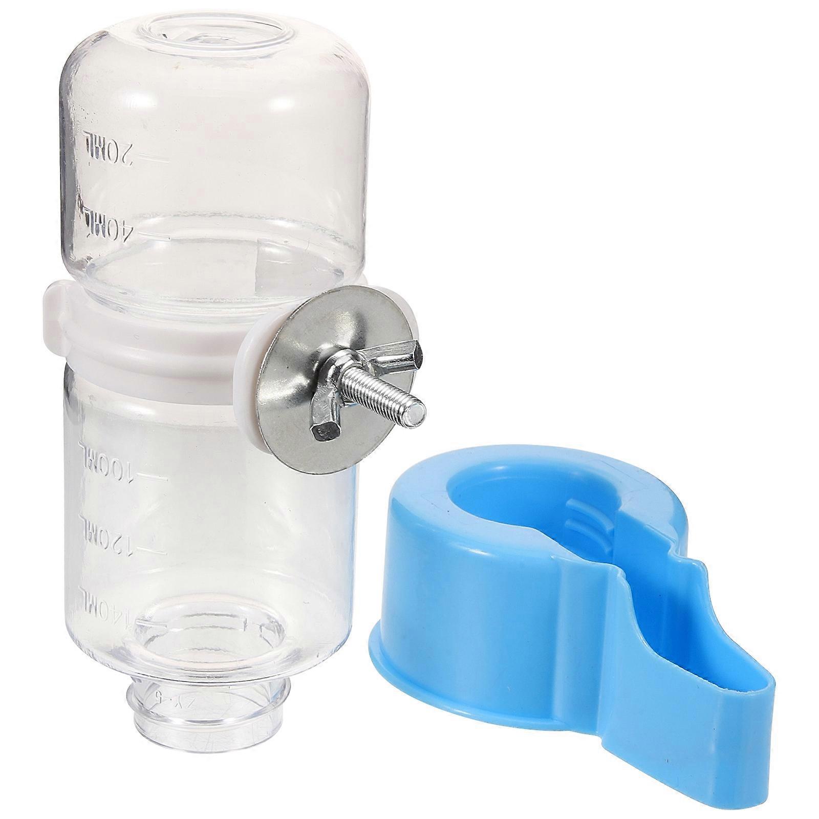 Bird Drinking Accessory Automatic Bird Water Dispenser Parakeet Cage Use Compact Design Plastic 1Pack