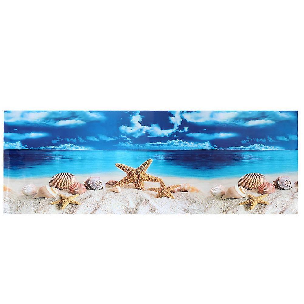 Fish Tank Accessories Thickened Aquarium Backgrounds Paper Material Durable Decorative 30x62cm 1 Sheet