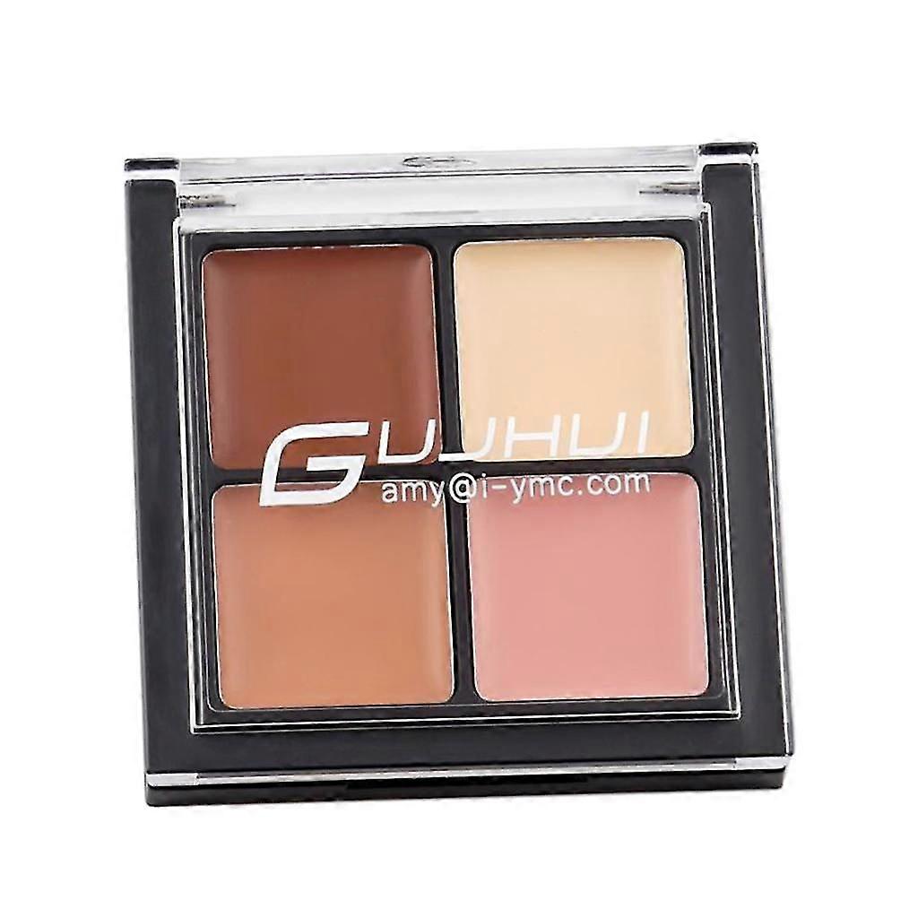 4 Colors Natural Eyeshadow Palette Makeup Eye Shadow Shimmer Matte Pigments 4#