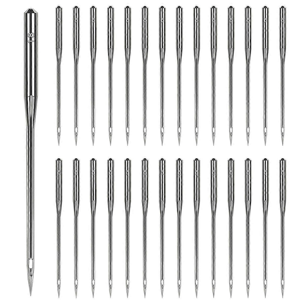 50 Pcs Universal Size 110/18 Heavy Duty Sewing Machine Needles