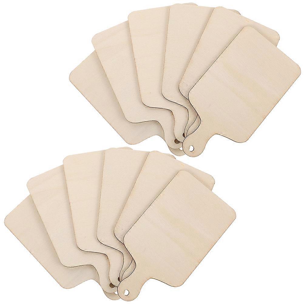 Mini Charcuterie Board Mini Cutting Board Serving Food Space Saving Design 12Pcs