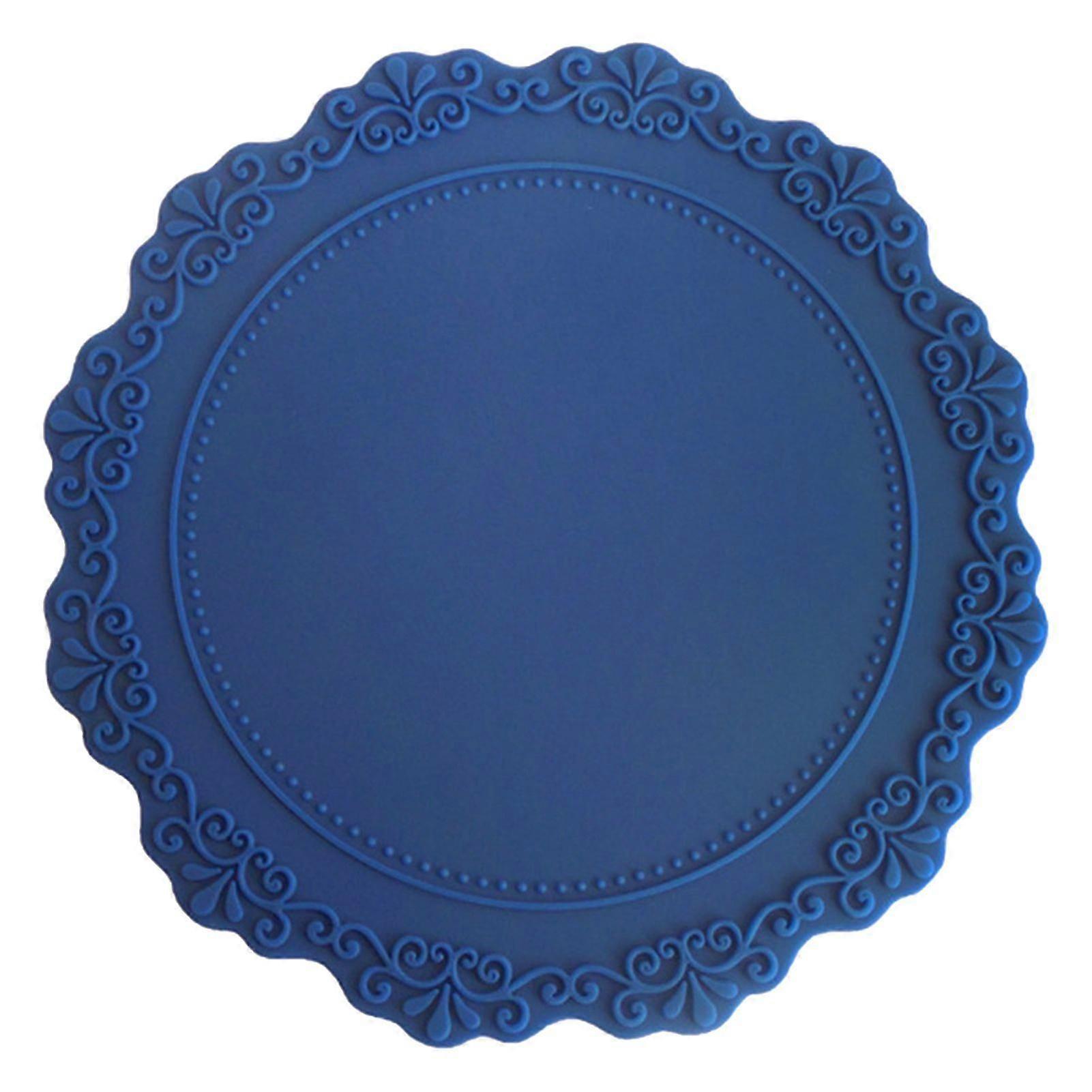 2025 dernier modèle Table Set de table Retro Embossment Rond Imperméable à l’huile