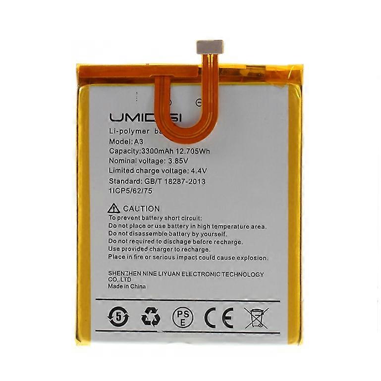 3300mAh Battery Replacement for Umi Umidigi A3