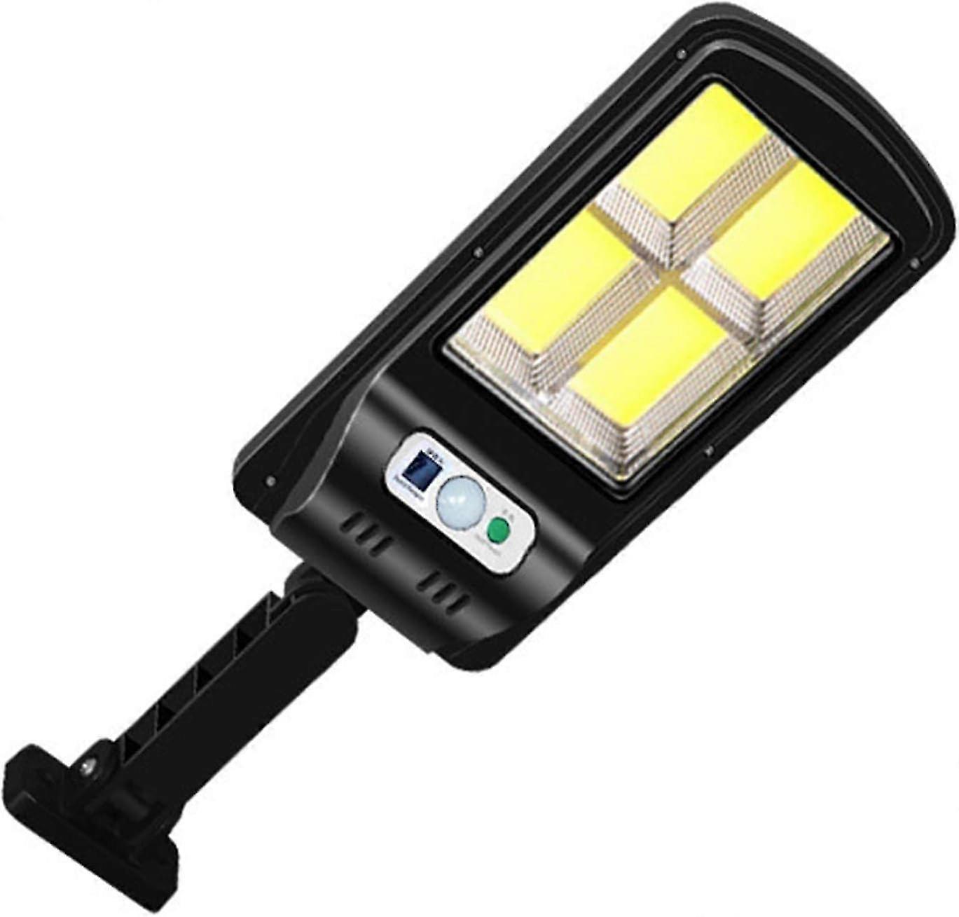 Solar Powered LED Garden Light Post - Outdoor Security Flood Light compatible with solar technology featuring 3 Lighting Modes