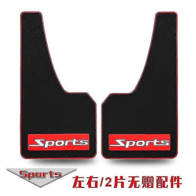 Exquisite 4 Pcs Universal Front Rear Mud Guards Fender Carbon Fiber Effect Mudflaps Splash Guards For Car Suv Pickup Truck