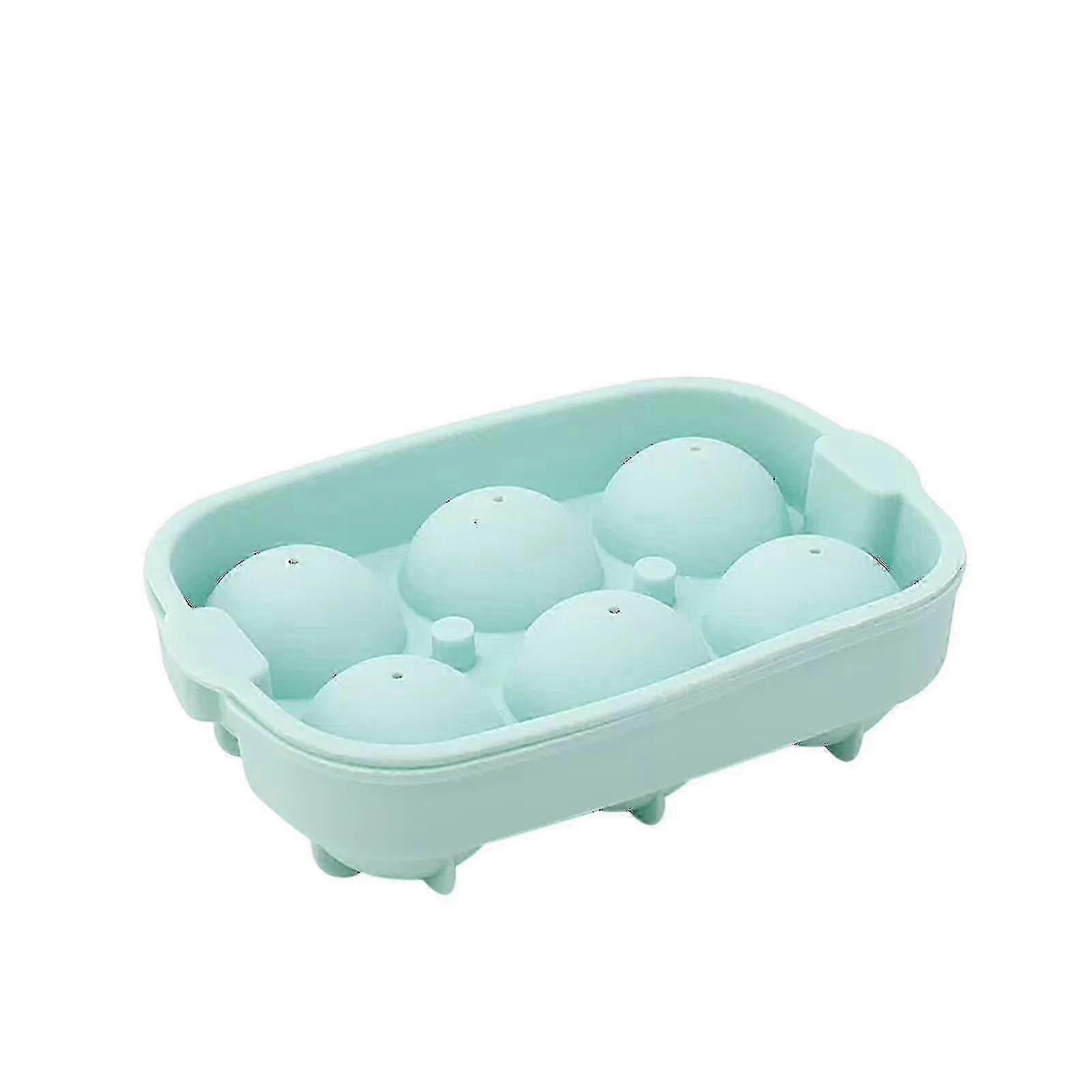 Silicone Ice Ball Maker with 6 Holes for Whisky, 1pc