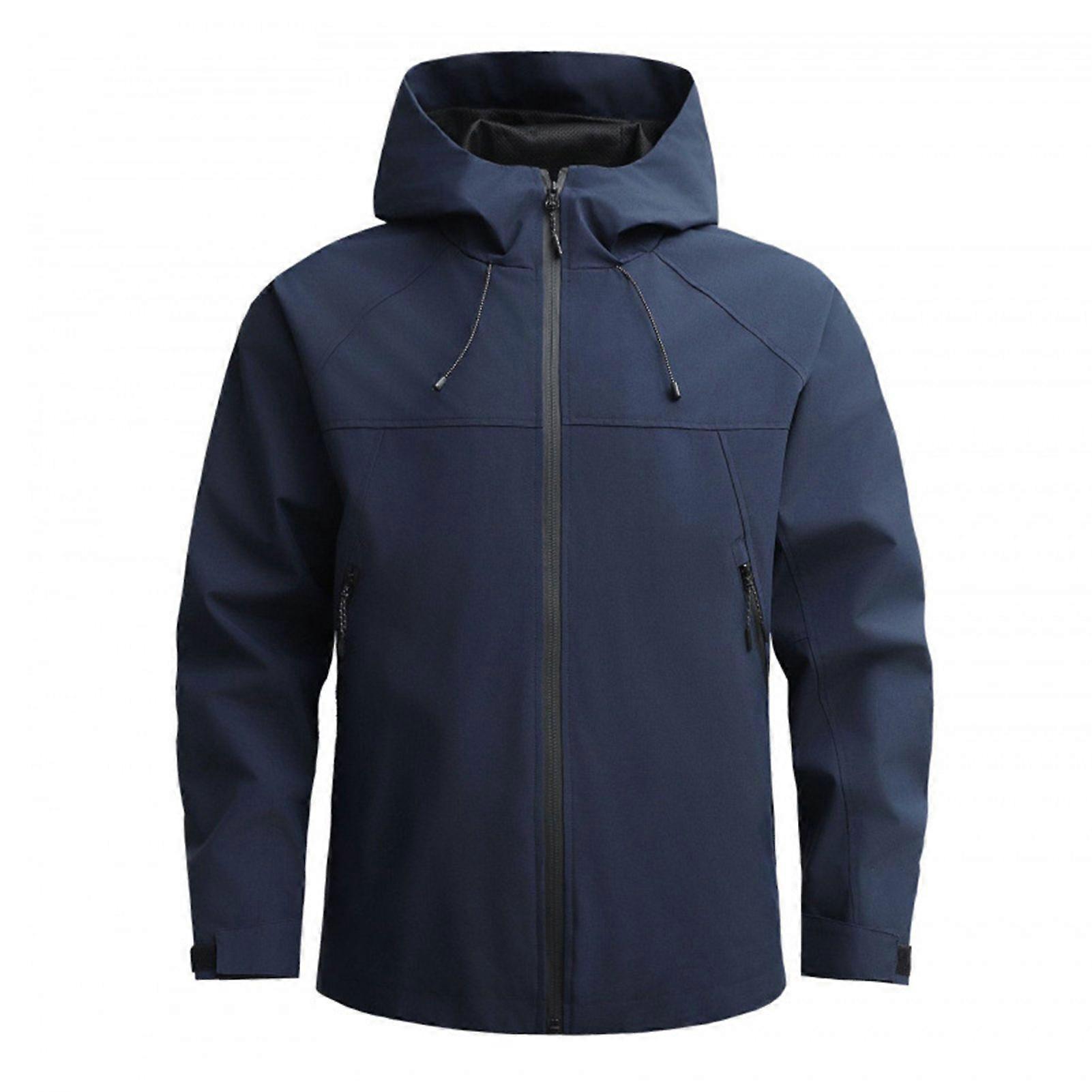 Mens Lightweight Jacket Solid-Color Casual Windbreaker Coat for Women Versatile Stylish Everyday Outerwear
