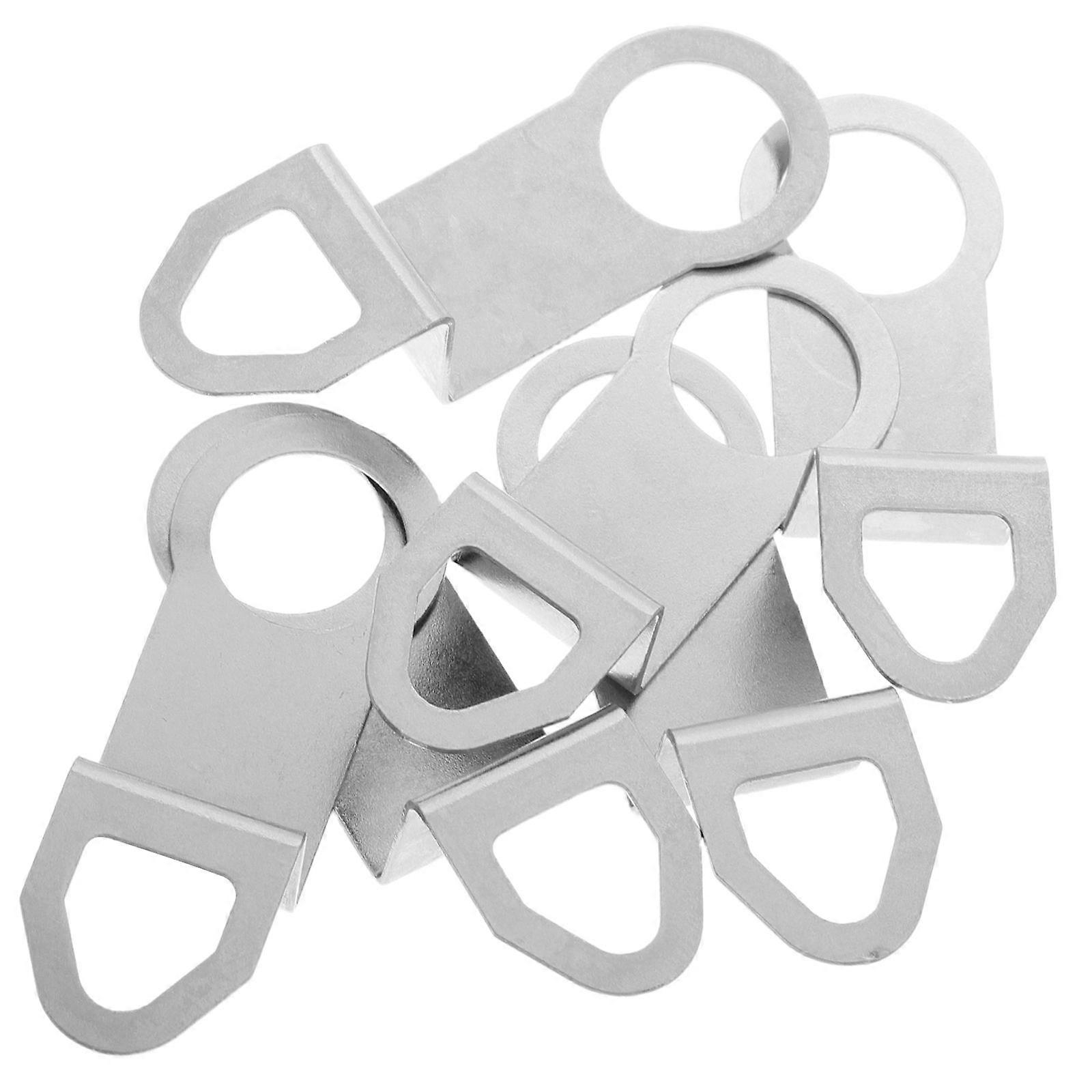 Wall Clock Hanging Hooks Metal Bracket For Quartz Clocks Home Use 6Pcs