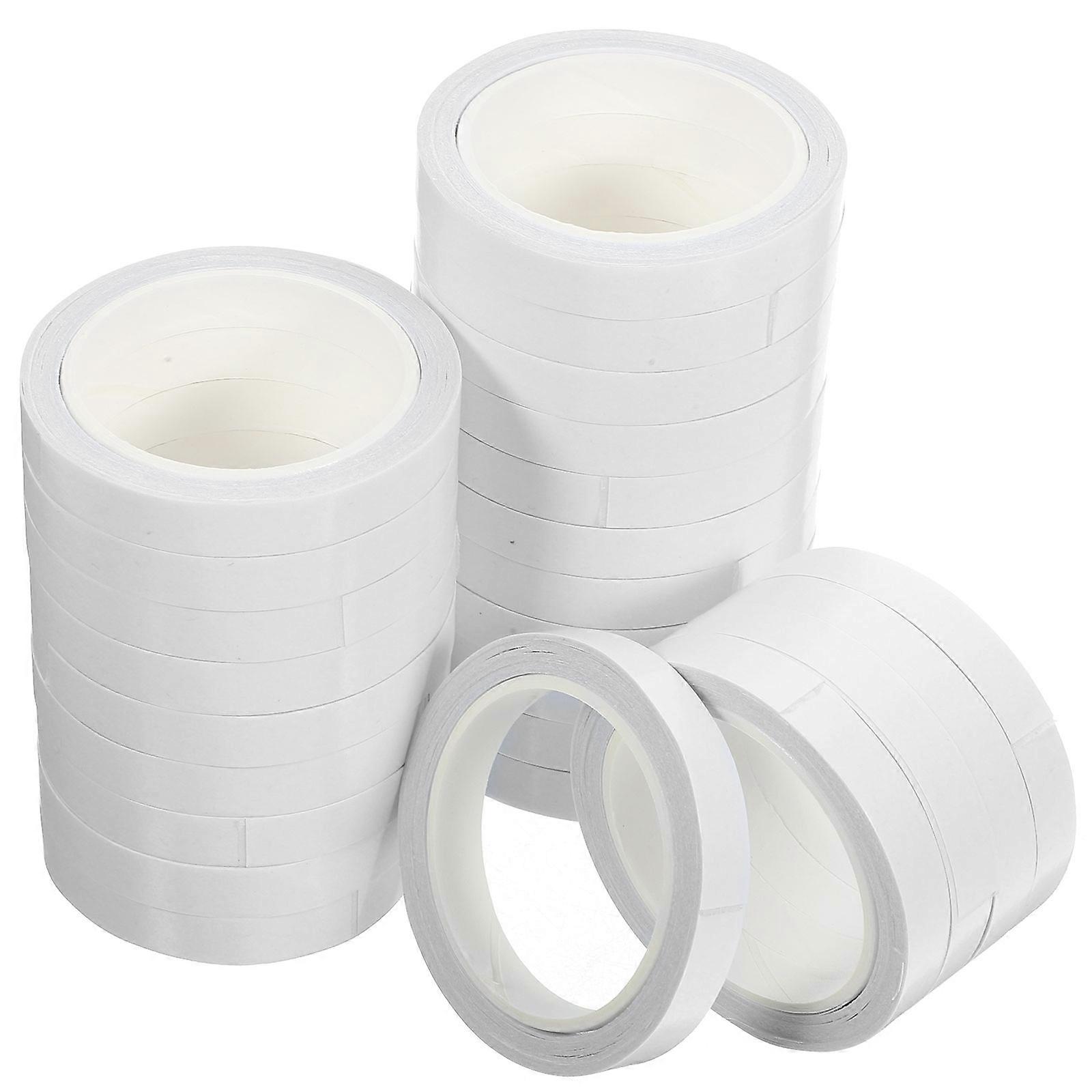 25 Rolls Double Sided Adhesive Tape Assortment, High Viscosity Strong Stick for Art, Craft, Scrapbooking, DIY, Office Use,