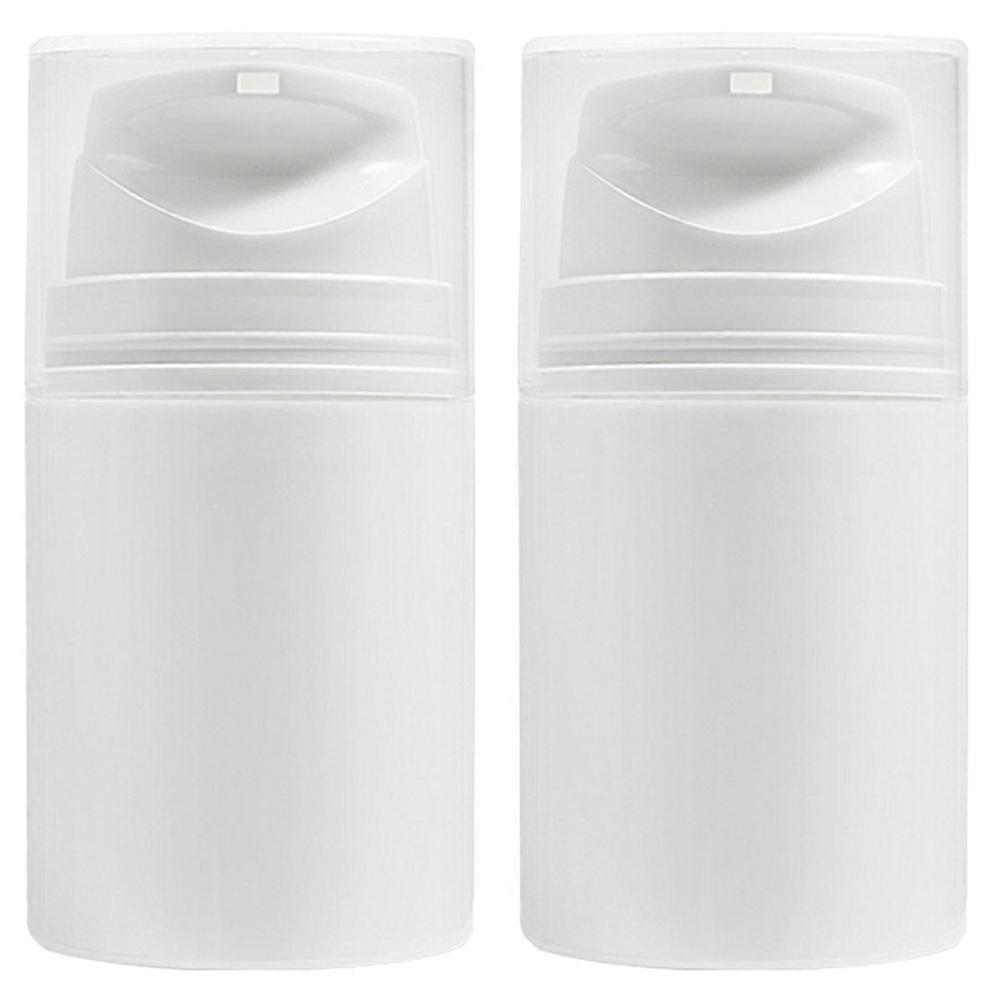 Press Type Bottles Empty Liquid Containers Leak-Proof Reusable Outdoor Activities 8.4x4.9cm 30ml 2Pcs