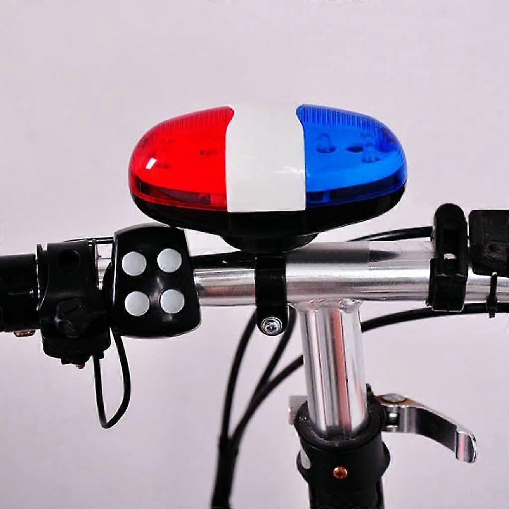 Multifunctional mountain bike 4 siren electronic horn light warning light