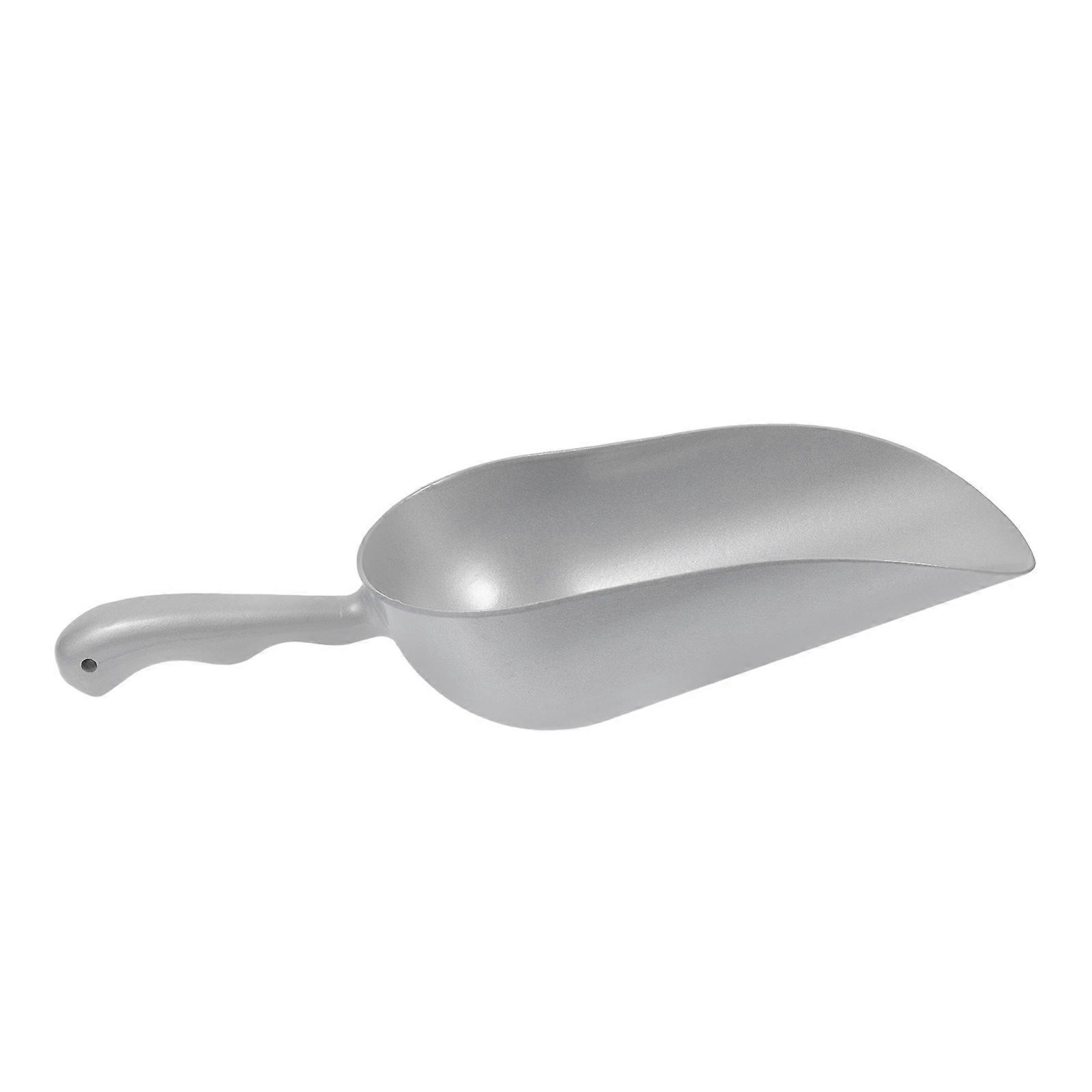 Ergonomic Metal Ice Scoop and Spatula for Kitchen Use – Versatile Food Serving Tool for Ice Cream, Popcorn, and More, Easy to Clean