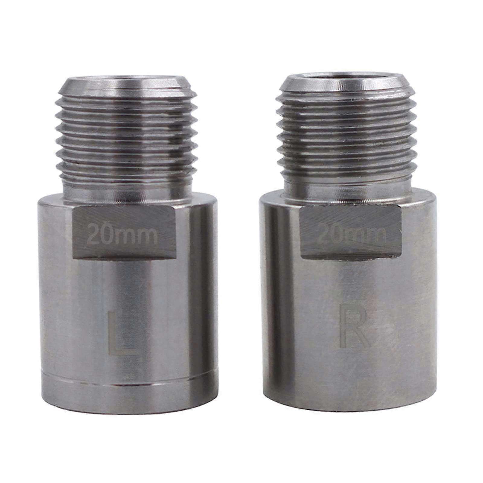 1 pair of bicycle pedal extensions, mountain bike pedal adapters, steel bicycle pedal extension screws, spacers