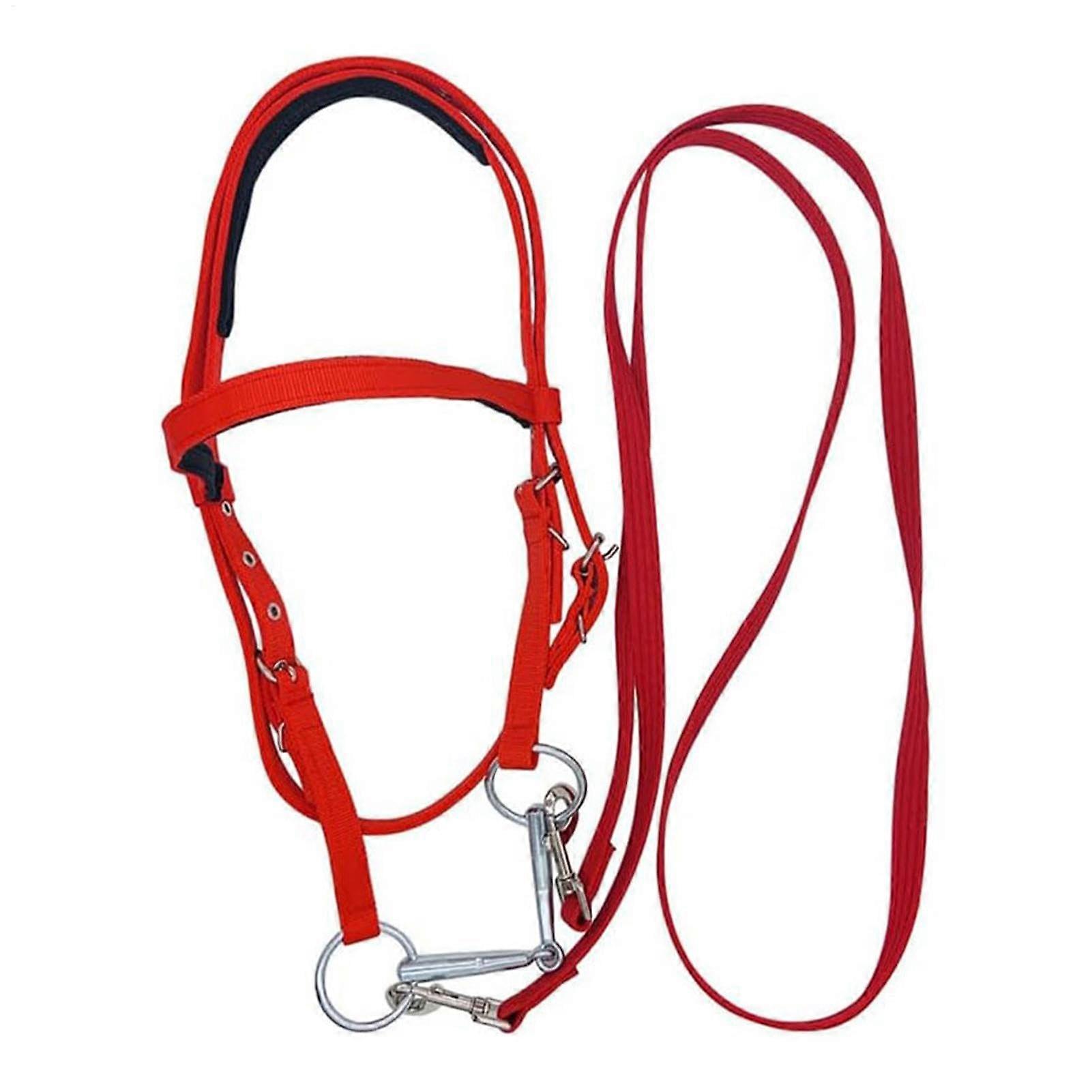 Nylon Headstall for Levels and Reins, Adjustable, Bridle, Ranch Rope, Safety Bridle L 30x20x10 cm