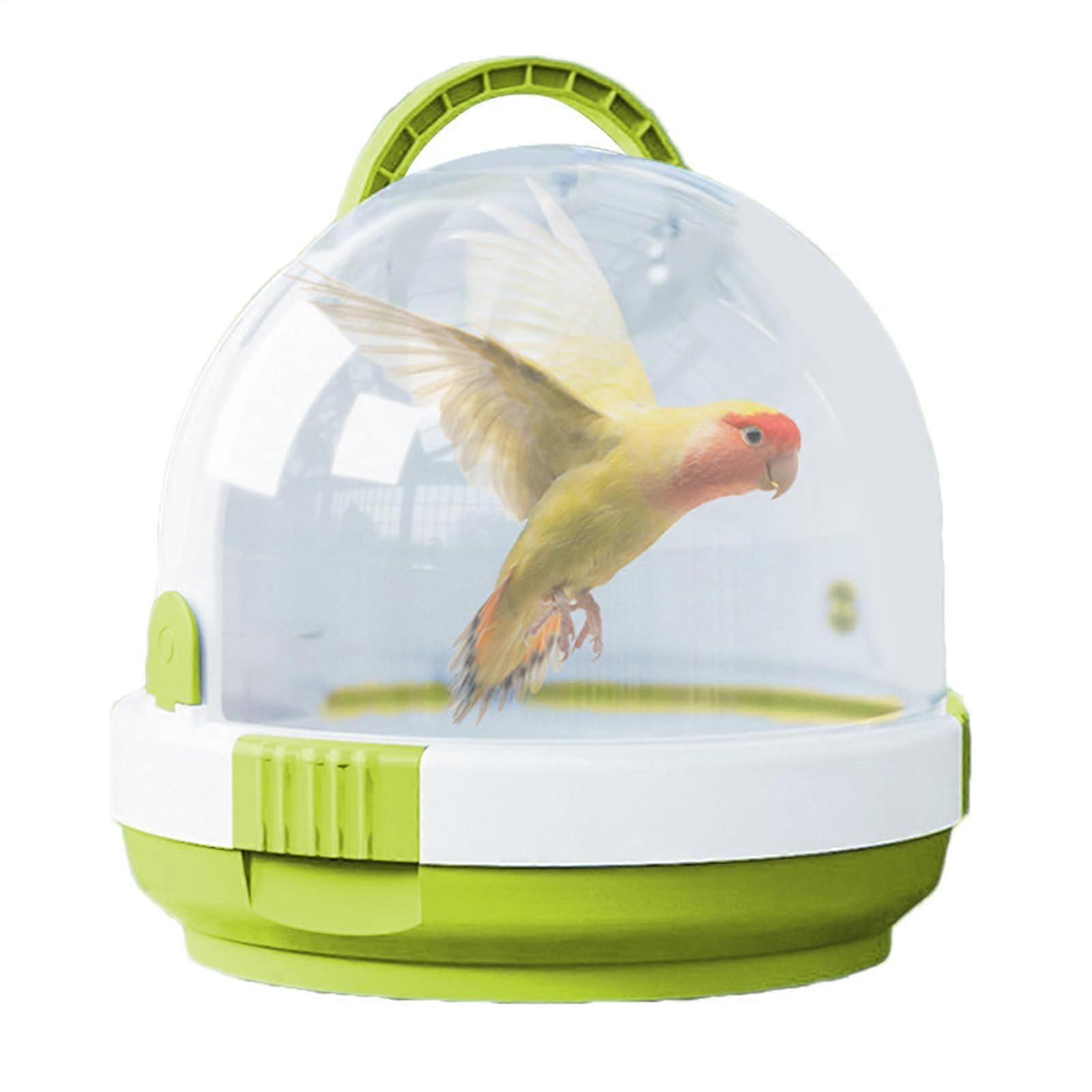 Cage for travel bird carrier with breathable snap closure Accessories for parakeets