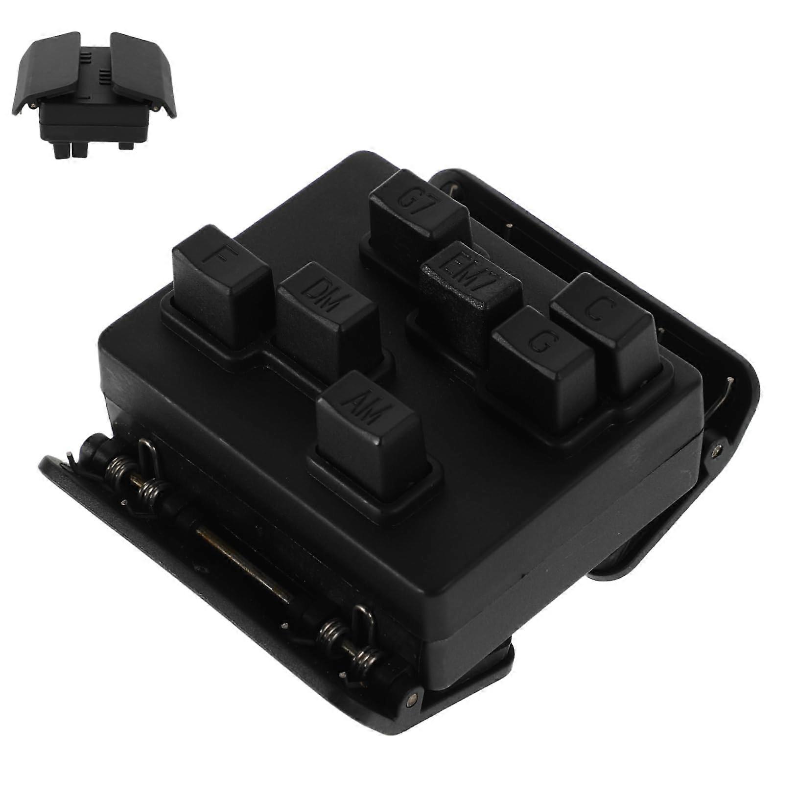 Black Ukulele Chord Trainer Portable For Beginners And Adults Chord Training Tool Learning Aid