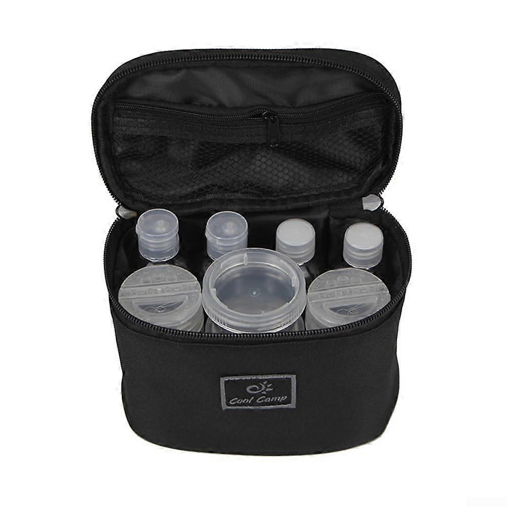 Practical camping spice set with PET bottles, stay organized on your travels.