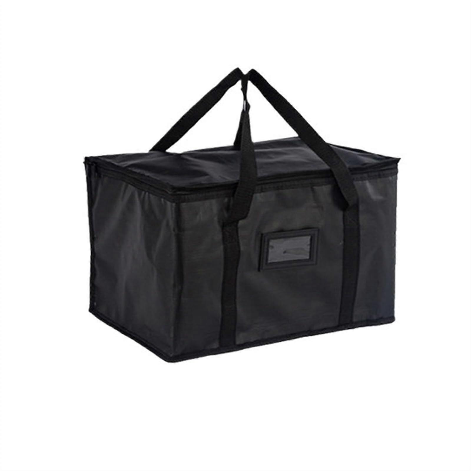 Θερμικά μονωμένο πτυσσόμενο πακέτο 2-Pack τσαντών παράδοσης πίτσας για πικνίκ και κάμπινγκ