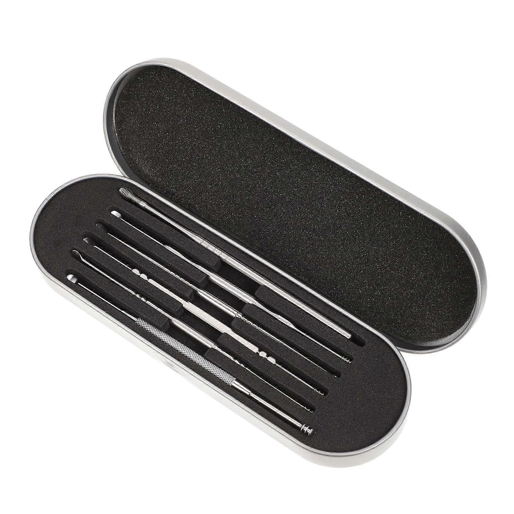 1 Set Ear Cleaning Kit, Portable MultiPiece Tool for Ear Cleaning with Storage Box, Comfortable Use for Effective Earwax Removal and Handy Design