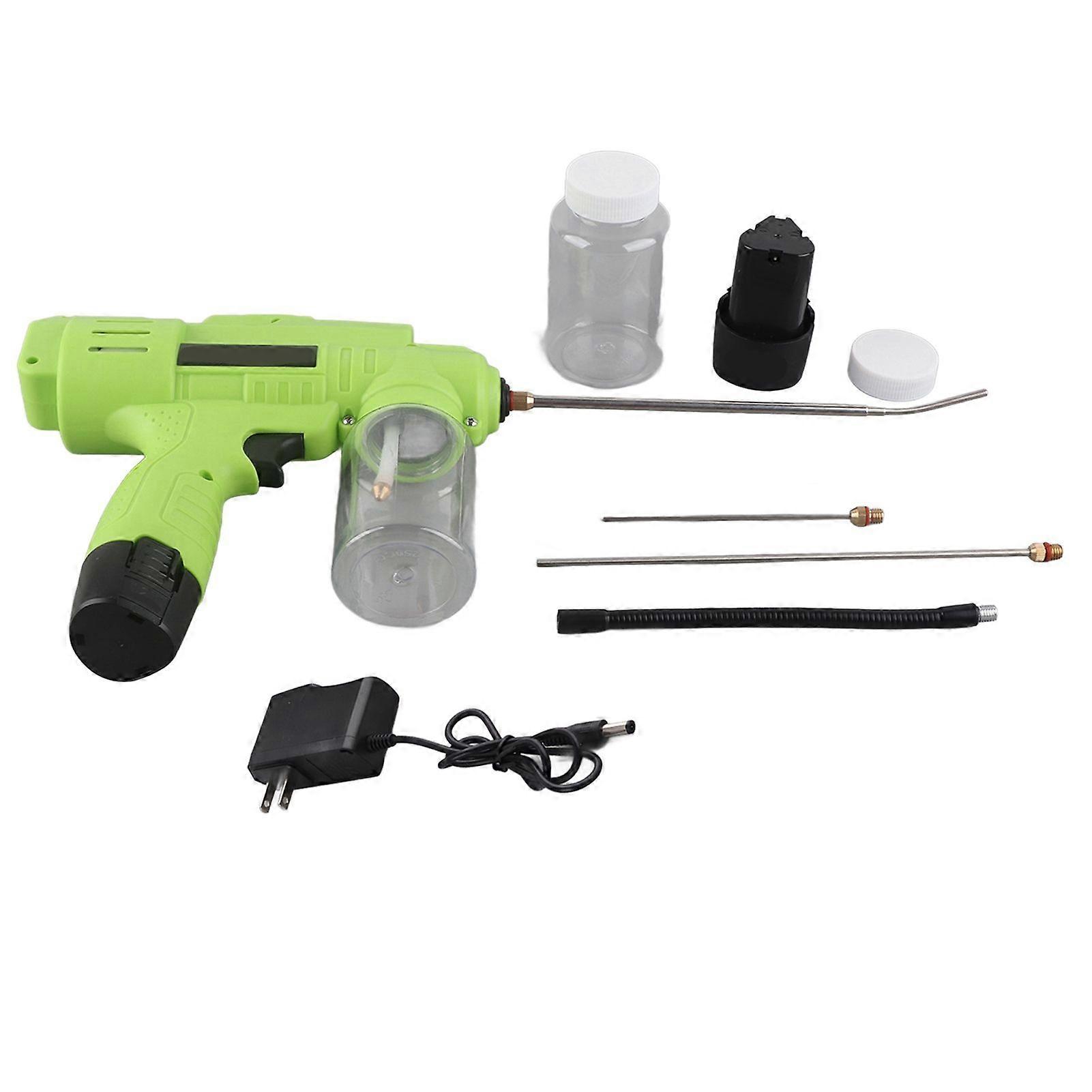 12V Electric Termite Killer 2000mah HandHeld Pest Insect Control Powder Sprayer for Buildings Trees AC 110?240VYMJJ