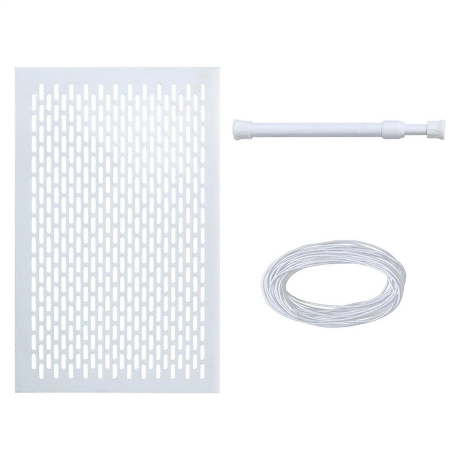 Pool Skimmer Leaf Guard Mesh Screen Cover, Durable AntiRust Frame, Capacity Leaf Catcher
