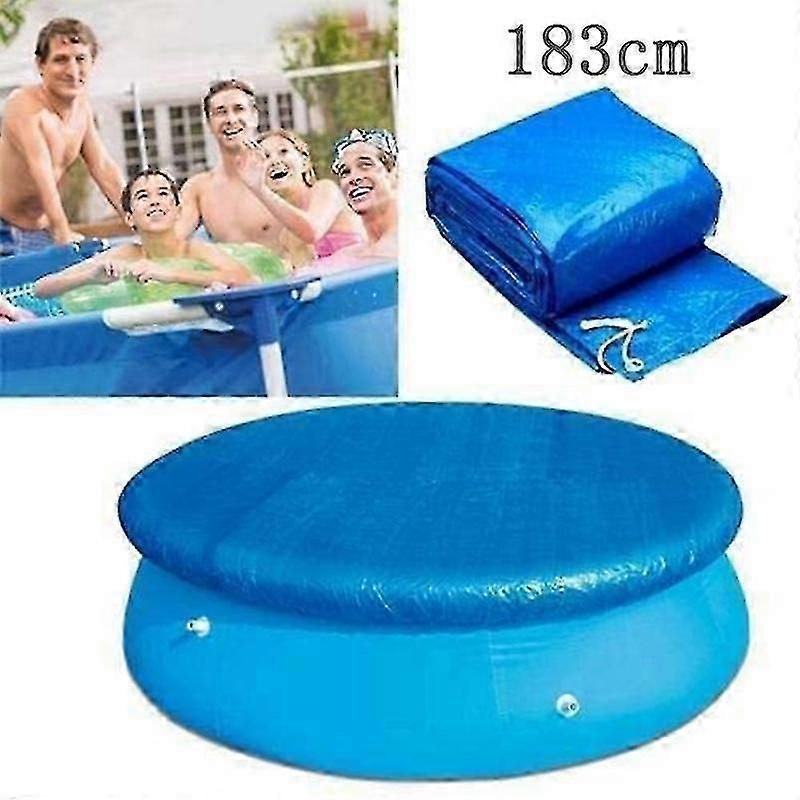 Round Swimming Pool Cover, Simple To Set Up, Easy To Install,183cm-mxbc