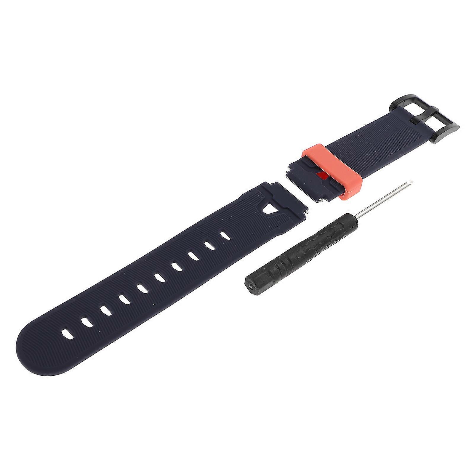 Silicone Watchband Phone Watch Strap for Kids 1Set Durable Comfortable Pink
