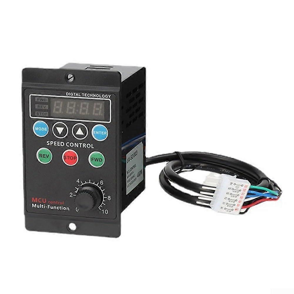 Motor Speed Controller Digital Display AC220V 60W MCU Technology for Precise Speed Control and Smooth Operation