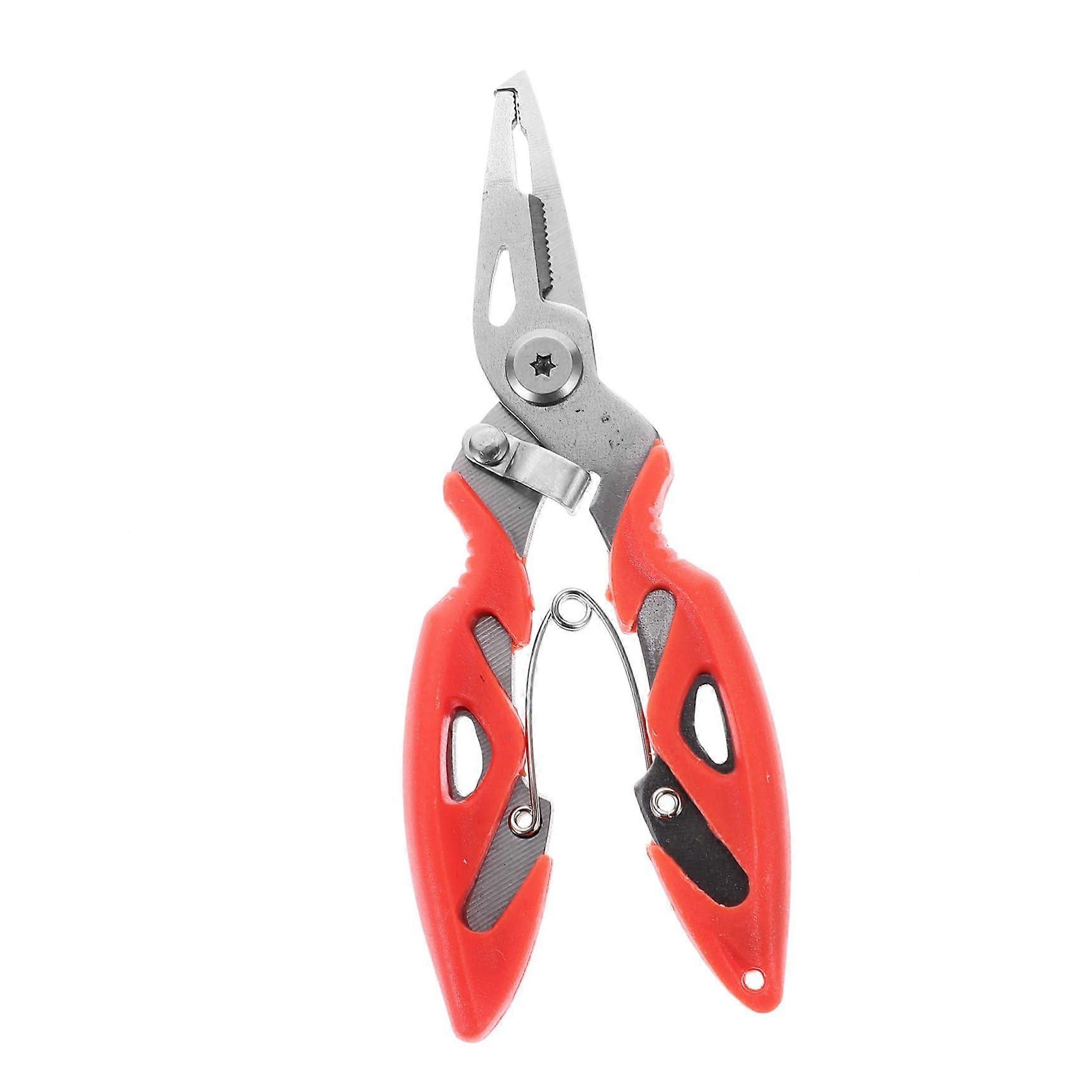 Fishing Shears Multifunctional Robust Angling Tool For Knotting And Baiting Durable Non-Slip Material Compact