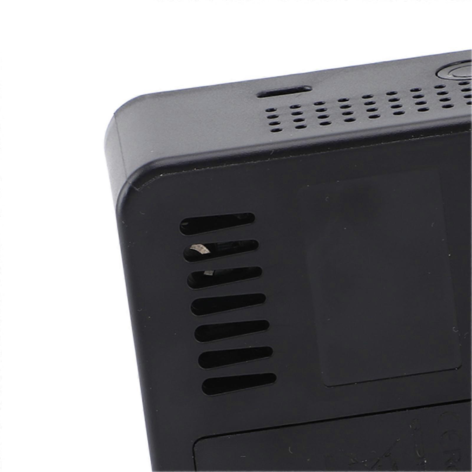Indoor Air Quality Meter 8 in 1 CO2 Detector NDIR Sensor Detect PM2.5 PM10 PM1.0 HCHO TVOC Temp Humidity with Alarm Black