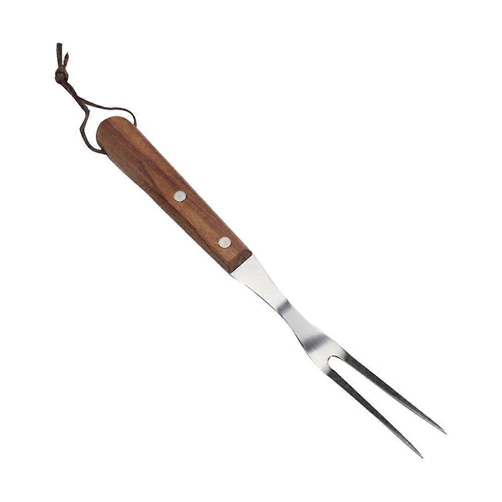 Stainless Steel Barbecue Fork for Outdoor Use with Material and Design 1 Pc