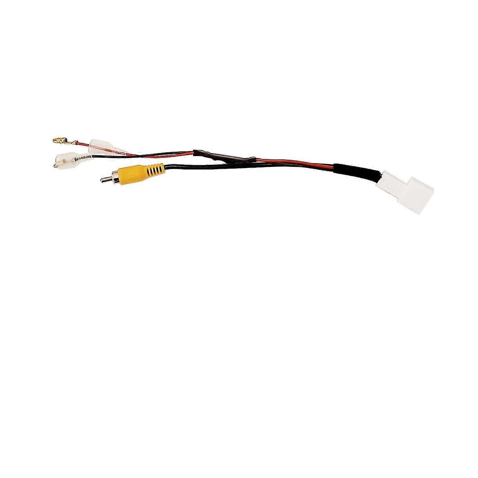 4 Pin Car Camera Video Output Adapter Cable - 8 Pin, 16 Pin, 20 Pin, 24 Pin Compatibility for Reverse Camera Use