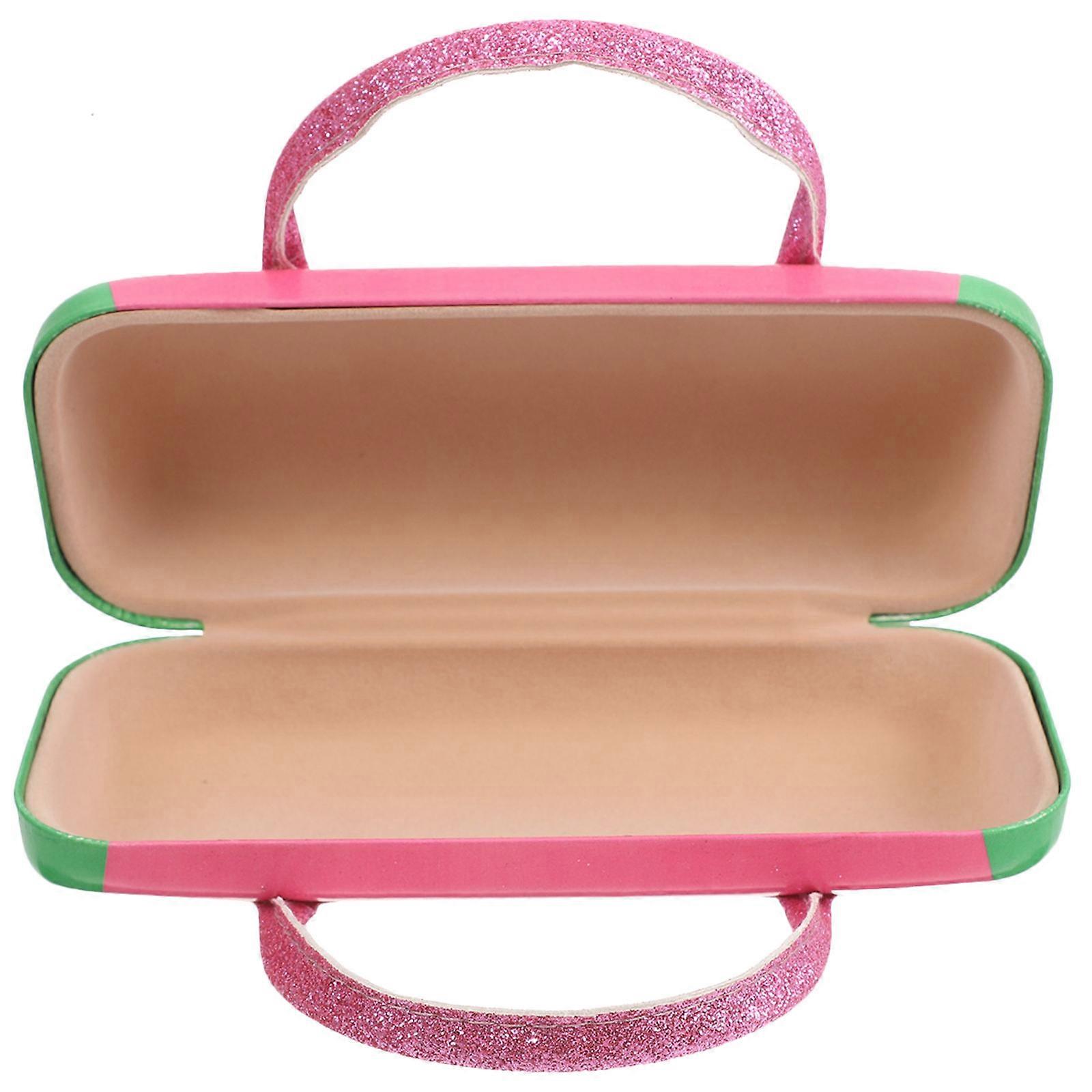 Cartoon Pattern Eyeglasses Case Portable Storage Box with Cute Design, Durable and Lightweight Glasses Holder for Young Spectacle Wearers