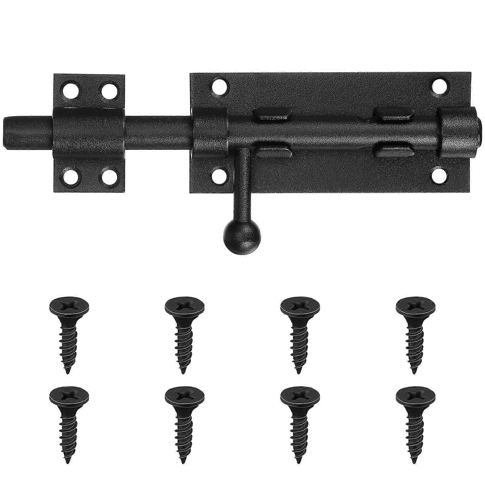 Gate Latch Sliding Bolt Lock with Smooth Operation for Home Security