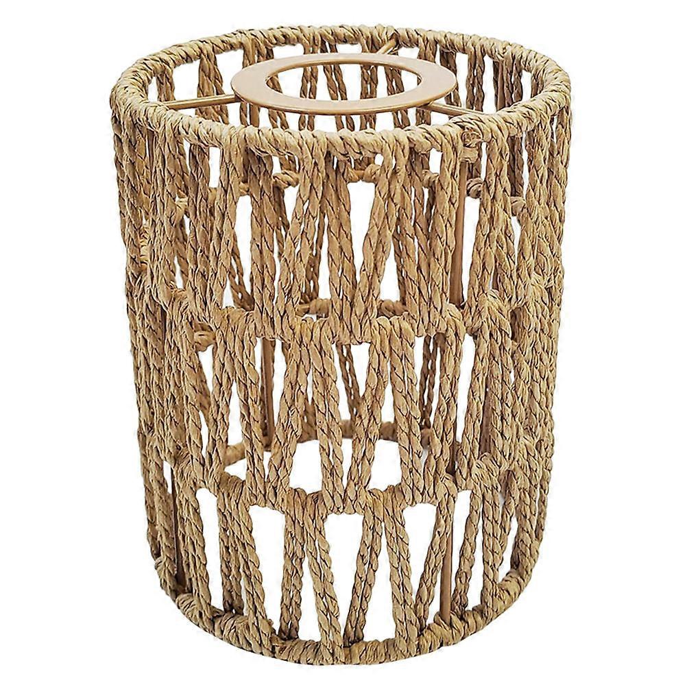 Retro Style Paper Rope Lampshade for Ceiling Lamp 1 Replacement Cover