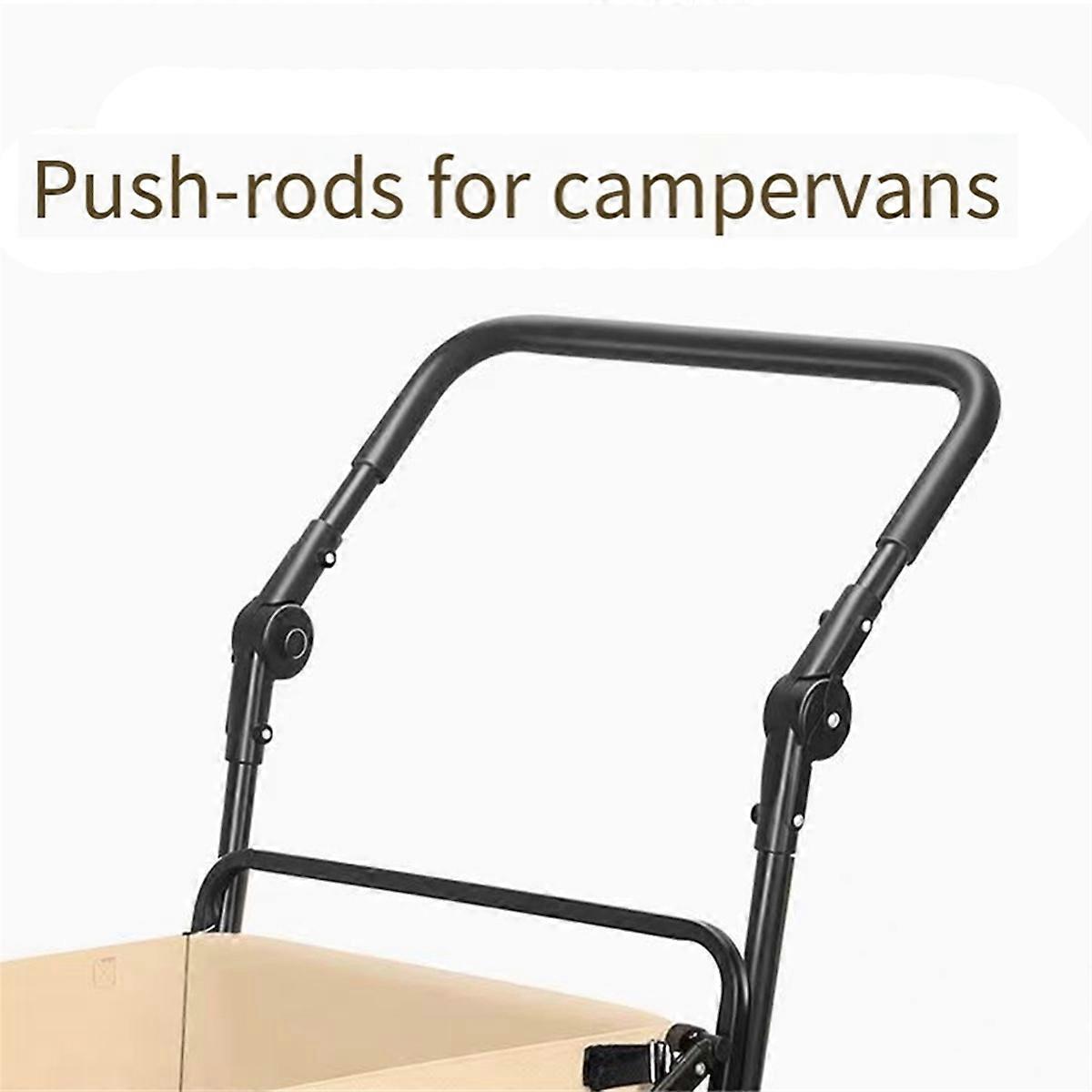 Foldable Cart Push Handle Extendable Cart Trolley Handle Accessories