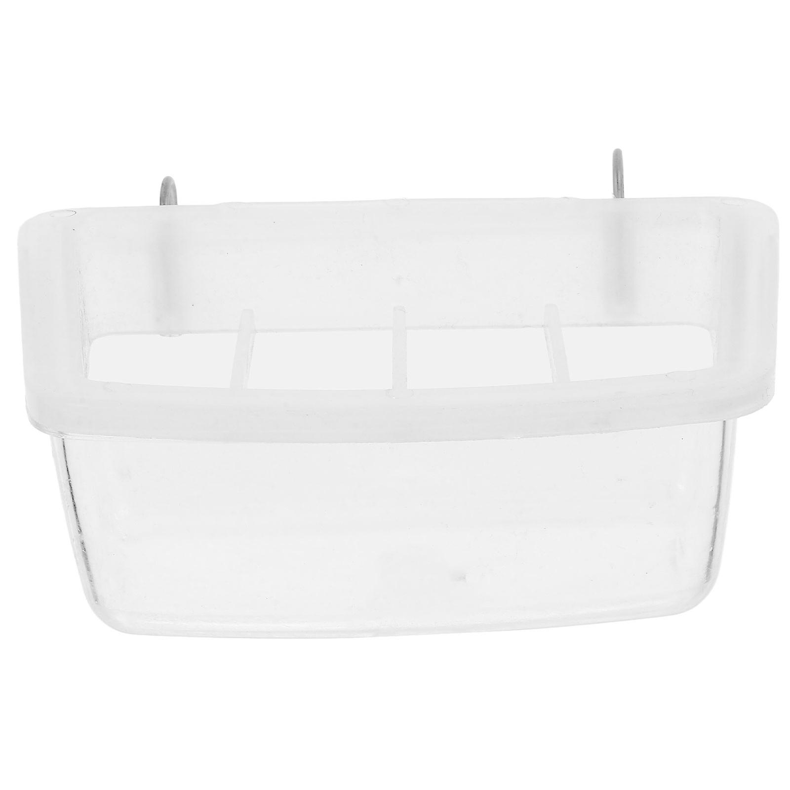 Bird Water Dispenser and Food Feeder for Cage 1 Set Includes Bowl Cups Hanging Bird Waterer and Feeder
