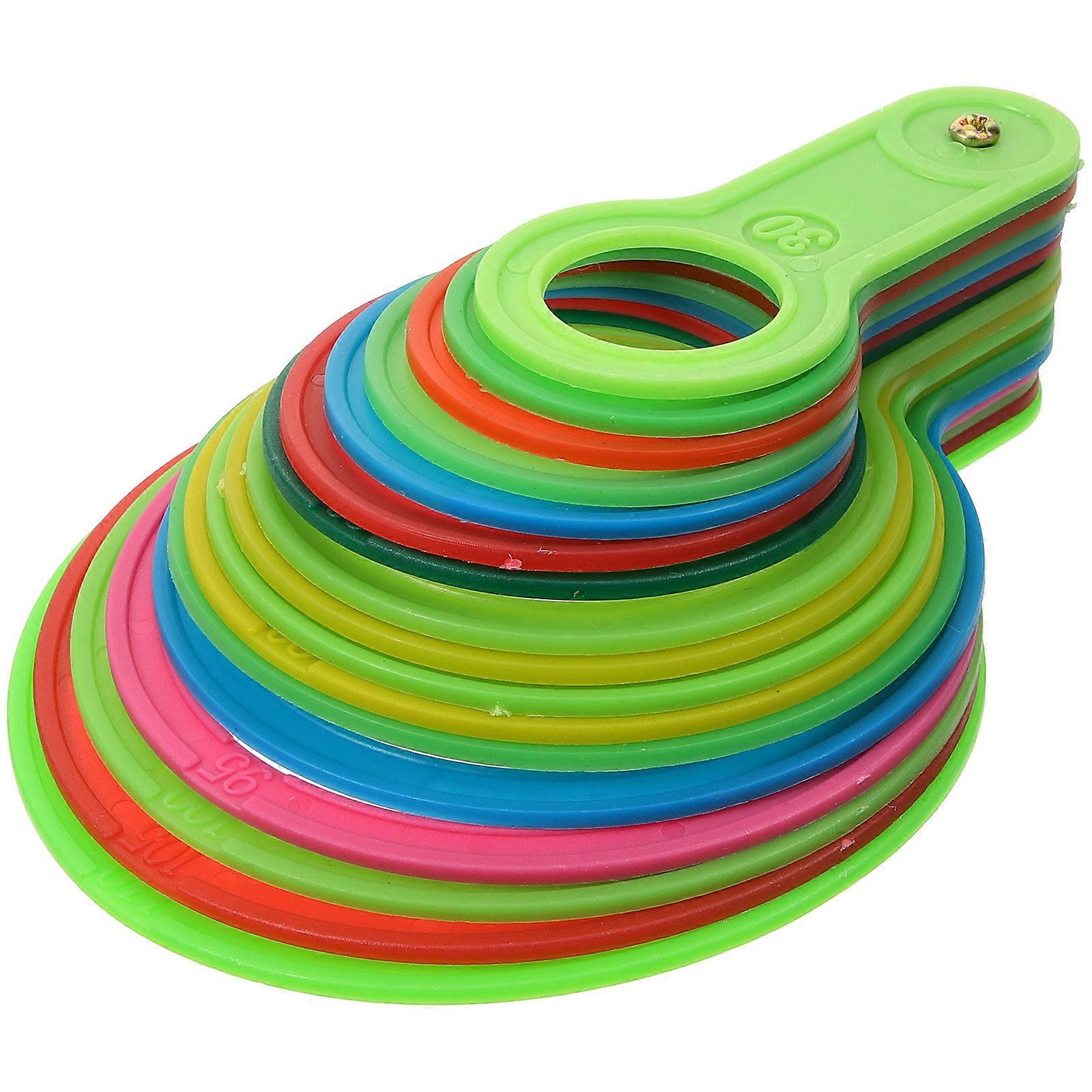 Measuring Lap Tool For Fruits Diameter Measurement Suitable For Oranges And Citrus In Assorted Color Perfect For Fruit Set