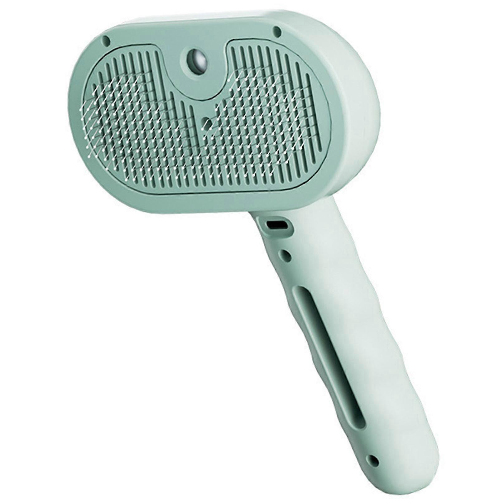 Cat Brush for Cat Dogs Anti-Static Comb with Release Button/Tank for Reduce Flying Hair