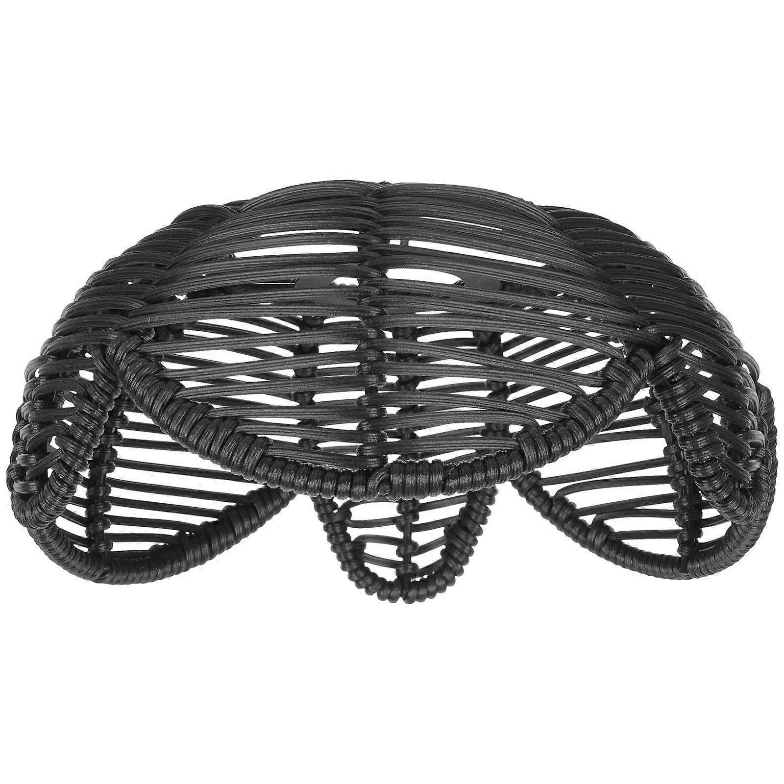 Rattan Inspired Woven Lampshade for Pendant & Table Lamps – Elegant Ceiling Light Cover for Home, Bar, or Restaurant Decor – Easy Install, Creative