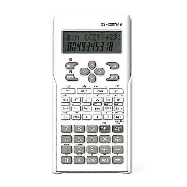 High Quality New Style Scientific Calculator Two-Line Display l Function Calculator for Students Slim and Portable