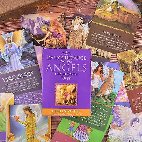 Tarot cards Daily Guidance Angel Oracle deck board game as pictured