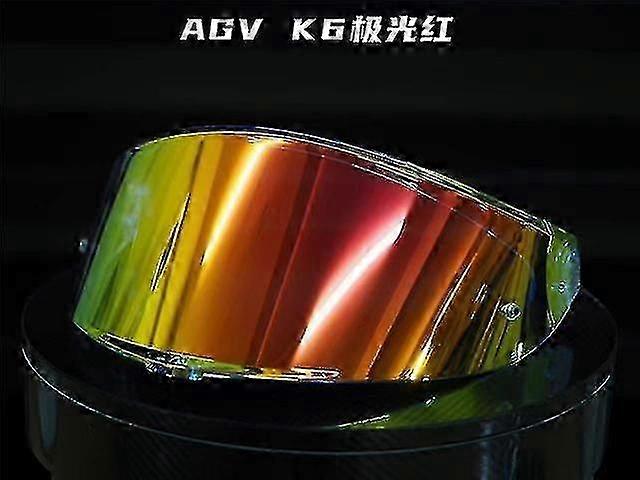 2025 K6 K6 Kask, Daszek, Motocykl, Kask Pełnotwarzowy, Osłona Wizjera, Osłona Noktowizora dla Agv K6