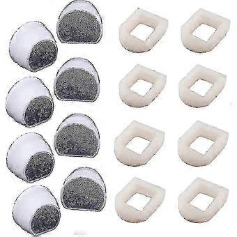 2025 16-pack schuimvoorfilters en koolstoffilter compatibel met Petsafe Drinkwell Fountain Inox 360 Avalon